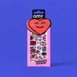 FABULOUS STICKERS - ICONIC - LOVE