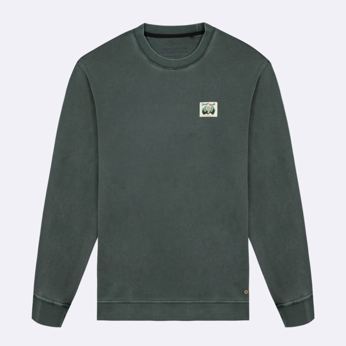 FANGO SWEATSHIRT COTTON - GREEN