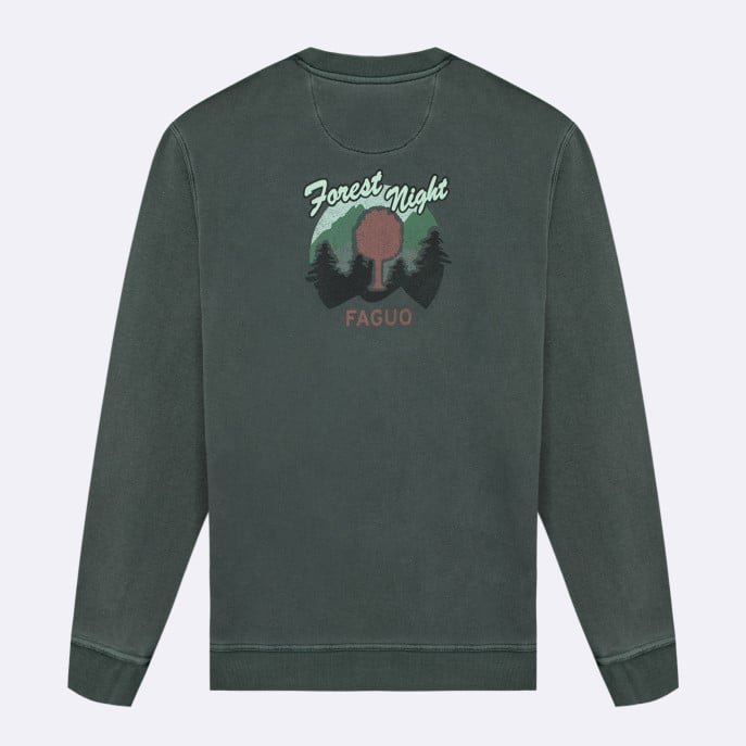 FANGO SWEATSHIRT COTTON - GREEN