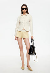 FORM JACKET - CREAM
