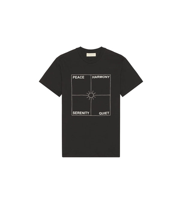 FOUR CORNERS T-SHIRT - BLACK