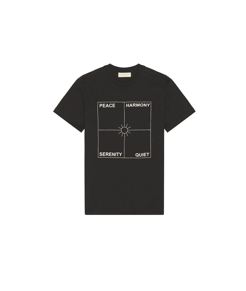 FOUR CORNERS T-SHIRT - BLACK