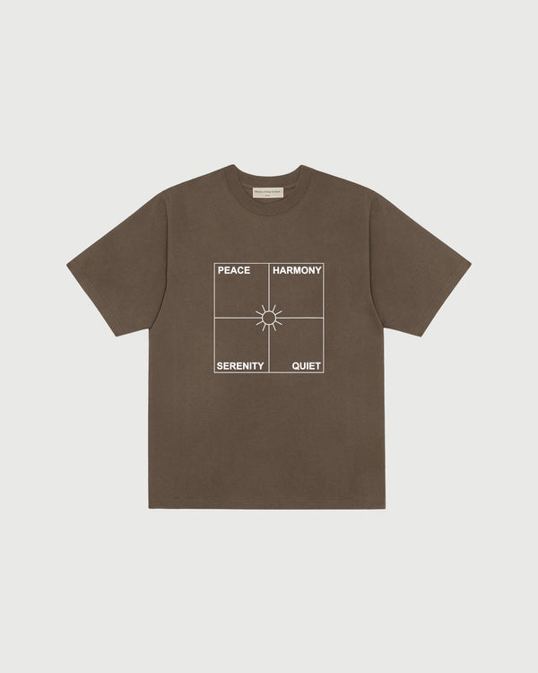 FOUR CORNERS T-SHIRT - BROWN