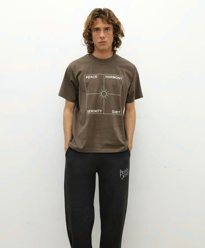 FOUR CORNERS T-SHIRT - BROWN