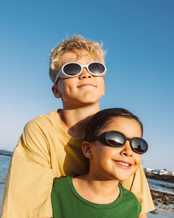 Creative Shield Sunglasses-Lava Grey-3-7Y 