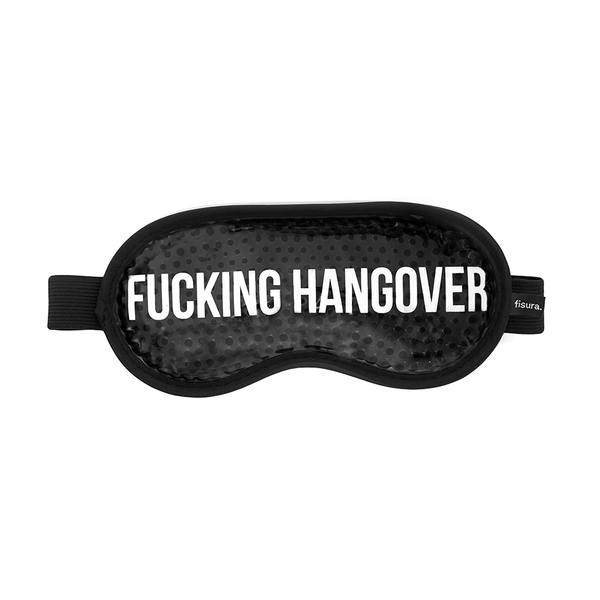 FISURA Gel eye Mask Fucking Hangover black