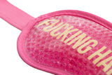 FISURA Gel Eye Mask Fucking Hangover pink