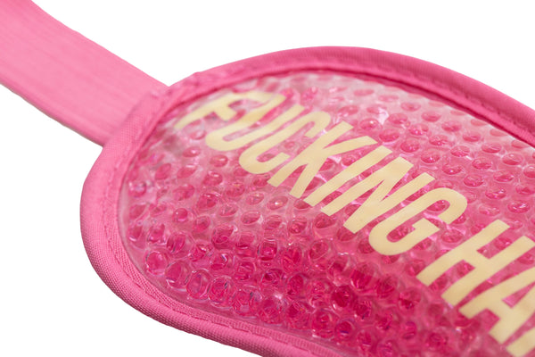 FISURA Gel Eye Mask Fucking Hangover pink