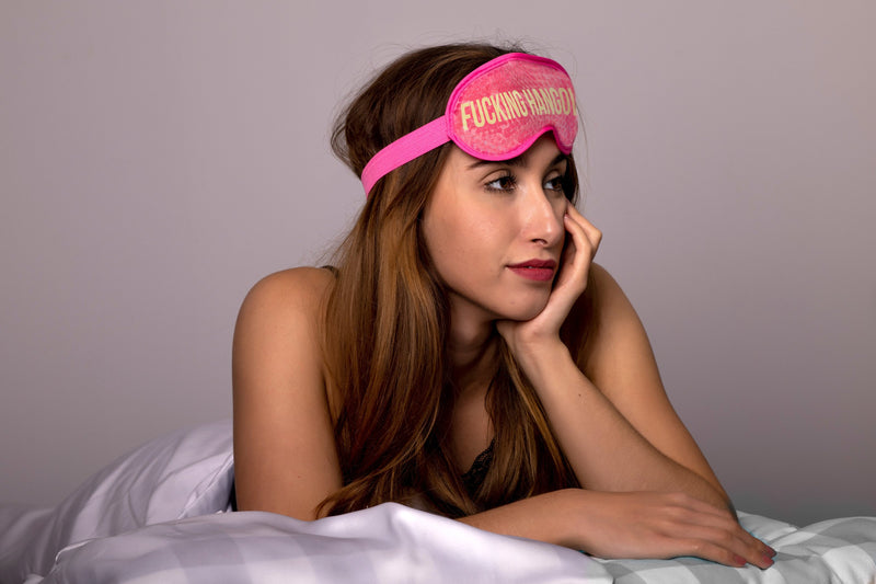 FISURA Gel Eye Mask Fucking Hangover pink