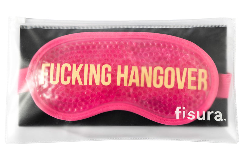 FISURA Gel Eye Mask Fucking Hangover pink