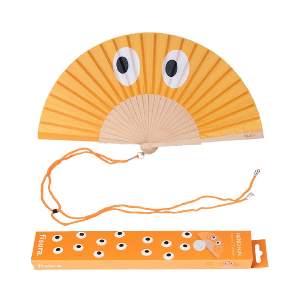 FISURA Abanico eyes orange