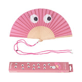 FISURA Abanico eyes pink