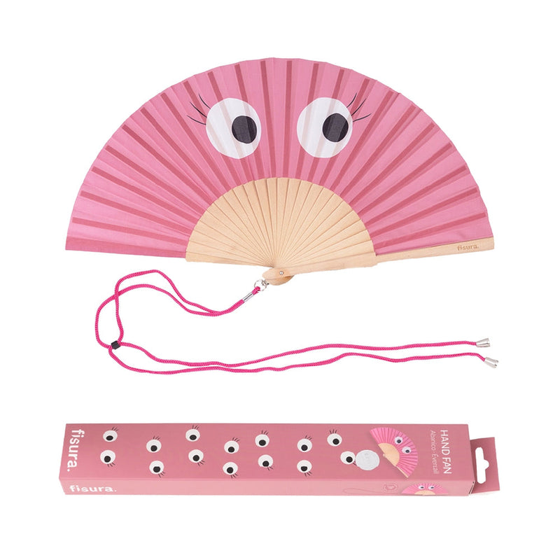 FISURA Abanico eyes pink