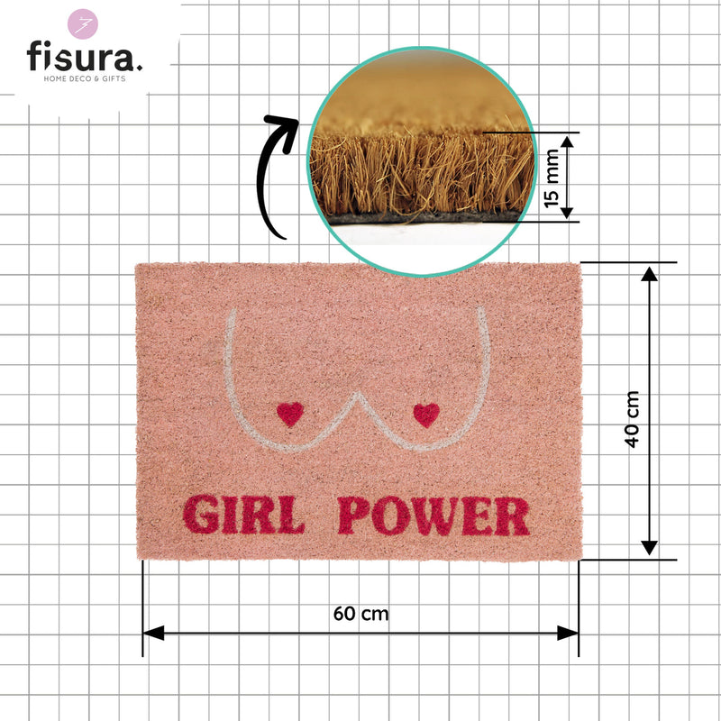 FISURA Doormat Girl Power