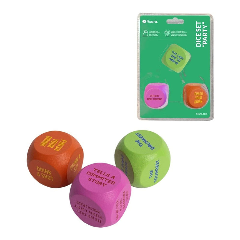 FISURA Dice set Party