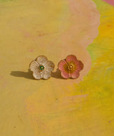 Faye Flower Knob white