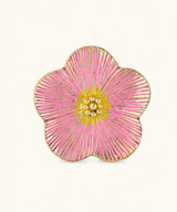 Faye Flower Plate Pink Large