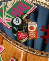 Fidget Keychain, Orange Juice