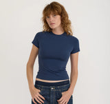 Flex Tee - Midnight Blue