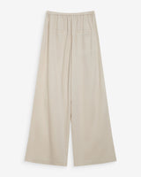 Fluid linen tailored pants sable Wally
