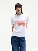 Friendly Greeting T-Shirt - White 