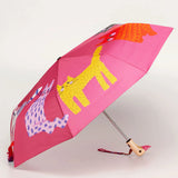 Duck Umbrella - Fuchsia / Lime /  Ice Arty Cats