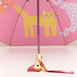Duck Umbrella - Fuchsia / Lime /  Ice Arty Cats