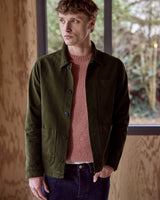 GAVRE OUTERWEAR WOVEN - DARK OLIVE