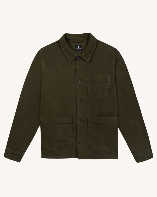 GAVRE OUTERWEAR WOVEN - DARK OLIVE