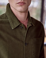 GAVRE OUTERWEAR WOVEN - DARK OLIVE