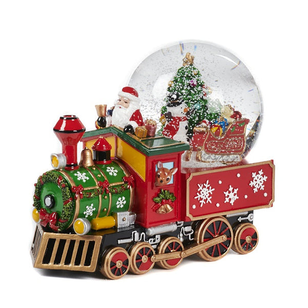 GOODWILL  MUS XMAS TRAIN SNOW GLOBE TT RD