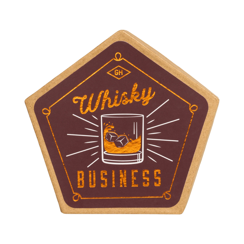 Gentlemen's Hardware Whisky Coasters Set