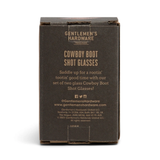 Gentlemen's Hardware Cowboy Boot Shot Glasses Set
