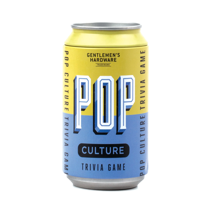 Gentlemen's Hardware Pop Quiz in a Can
