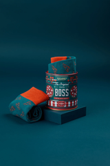 Gentlemen's Hardware Socks in a Can Pizza Sauce