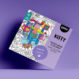 GIANT COLORING POSTER - KITTY