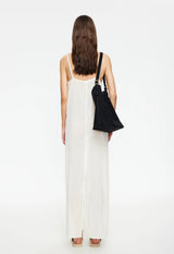 GLACIAL MAXI DRESS - BUTTER