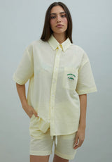 GONE FISHING SHIRT - BUTTER