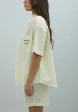 GONE FISHING SHIRT - BUTTER