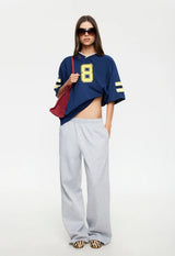 GOODFELLA TRACK PANT - GREY MARLE