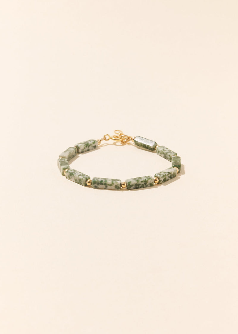 GREEN JASPER BRACELET