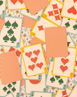 Game Night Double Deck Playing Cards - Garden