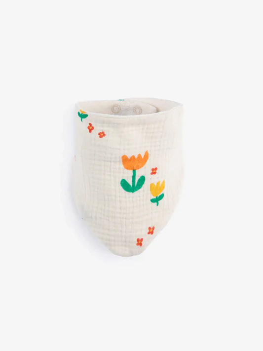 Garden Party all over muslin & bib set