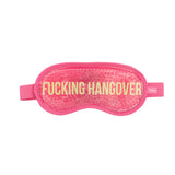 Gel Eye Mask "Fucking Hangover" pink