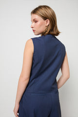 Gilet Vest (LB68HAA) - DENIM SCURO