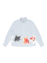 Goldfish Button Down Shirt - Grey