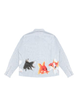 Goldfish Button Down Shirt - Grey