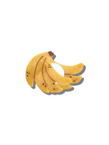 HAND-PAINTED BANANA COMPACT MIRROR