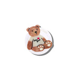 HAND-PAINTED NEW YORK TEDDY GRIP CHARM