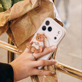 HAND-PAINTED NEW YORK TEDDY GRIP CHARM